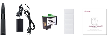 V11 Desktop Nail Printer Weiss